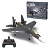 ConGamefun RC Plane, SU35 RC Airplane with 6-Axis Gyro and LED Lights, 2.4GHz 4CH RC Fighter Ready to Fly, EPP Fixed-Wing RC Aircraft Outdoor Model Adults - RTF view 1
