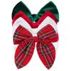 JTYKUYR 4 Pcs Christmas Fable Hair Bows Velvet Plaid Bow Hair Clips Hair Accessories for Little Girls and Moms (4 Pack Christmas Fable Bow) view 1