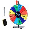 12 Inch Spin Wheel Prize Wheel with 12 Slots,Heavy Duty Base and Stand,Ideal for Carnival Events Home Parties and Tradeshows Engaging Spinning Wheel for Prizes Wheel of Fortune Spin the Wheel view 1