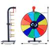 12 Inch Spin Wheel Prize Wheel with 12 Slots,Heavy Duty Base and Stand,Ideal for Carnival Events Home Parties and Tradeshows Engaging Spinning Wheel for Prizes Wheel of Fortune Spin the Wheel view 3