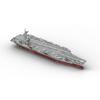 GoAssemb Nuclear-Powered US. Navy Aircraft Carrier Building Blocks, 1:300 Scale MOC-192566 Military-Themed Assembly Kits, Perfect for Present, 6361 Pieces view 2