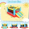 Bounce House, 12.6FTx9FT Inflatable Bounce Castle with Blower for Kids, Blow Up Jumping Bouncer with Double Slide, Obstacles, Trampoline Indoor/Outdoor Bouncy House, Jump House for Family Backyard view 3