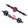 VBCERSDZ RC Vehicle Axles Compatible with WPL C14 C24 C34 C44 B14 B24 Metal Front and Rear Axle 1/16 RC Car Upgrades Parts Accessories view 2