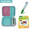 GWCASE Case Compatible with LeapFrog for LeapStart Go System and for LeapFrog for LeapStart 3D/ for Pre-Kindergarten Activity Book of Level 1 2 6. Storage Carrying Holder Fits for USB Cable-Green view 2