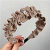 GENVQdf Headbands Women Headband hair decorations,hairband, headband, Fabric ruffled rhinestone hair bands for women sweet pressure hairpin headband hair accessories 1pcs view 2