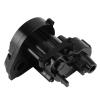 cvking RC Gearbox Compatible with AXIAL RBX10 for Ryft 1/10 RC Crawler Car Upgrade Parts Accessories Metal Gearbox Transmission Housing Set(Black) view 2