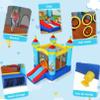 AKEYDIY Bounce House for Kids Toddlers Girls/Boys Gifts, Inflatables Funny Animals Bounce House for Kids 3-6 Bouncy Castle with Blower, Jump House with Slide, Pitching Game Indoor, Backyard view 4