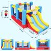 Big Bounce House for Kids 8-12 Girls/Boys Gifts, 15ft Ball Game Inflatables Bouncy House with Double Slide 3-12 Bouncy Castle with Blower, Jump House with Slide, Double Basketball Hoop view 4