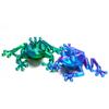3D Printed Frog Toys,Articulated Frog Prince Models,Flexible Joint Animal lacertid Figurines,Stress Relief,Fidget restlessness,ADHD Toys,Surprise Fantasy Gifts view 2