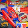 Aetyni Spider Toys for Boys 3-4: 251 PCS Spider Race Track with 5 Alloy Cars Toys for 3 4 5 6 Year Old Boys Car Tracks for Kids Toddler Boy Age 3-5 4-6 6-8 Christmas Birthday Gifts view 2