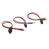 1PCS Battery Charger Cable Adapter QS8-S Male Plug to 4.0mm Bullet Banana Connector with 12AWG Silicone Wire for RC Drone Parts(Black Male) view 4