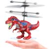 KPPIT Dinosaur Toys, Upgraded Flying Toy Ball Infrared Induction RC Flying Ball Toy for Kids Boys LED Helicopter Flying Drone Indoor Outdoor Games Christmas Birthday Gifts for 8 9 10 11+ Year Old view 1
