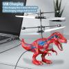 KPPIT Dinosaur Toys, Upgraded Flying Toy Ball Infrared Induction RC Flying Ball Toy for Kids Boys LED Helicopter Flying Drone Indoor Outdoor Games Christmas Birthday Gifts for 8 9 10 11+ Year Old view 3