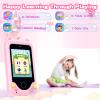 Kids Smart Phone for Girls, Christmas Birthday Gifts for Girls Boys Age 3-10,Kids Gift Toys Cell Phone, Toddler Learning Play Toy Phone with Dual Camera, Game, Music Player view 4