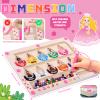 Uiseba Princess Mini Magnetic Color and Number Maze Montessori Toy for Ages 3 4 5, Toddler Busy Board, Educational Preschool Learning Activities, Ideal Christmas & Birthday Gift for Girls and Kids view 3