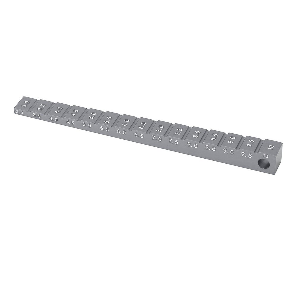 1/10 Rc Ride Height, Aluminum Alloy Rc Car Droop Easily Measure 3-10mm Compatible with Hobbyists and Enthusiasts (4