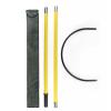 Rescue Hook Emergency Rescue Sticks Yellow Insulated Rescue Hook with 1 1.5 1.8 2 3 M Pole, Fire Electrician Lifeguard Rod Kit for Construction Sites/Hybrid Vehicles/Electric Repair, Anti-Electrocutio view 1