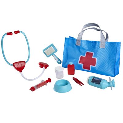 Simba Vet Pretend Play Pet Care Set - 7pc Doctor Bag, Medical Tools & Grooming Kit for Ages 3+