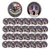 100 PCS AtSKnSK Challenge Coin Thank You for Your Service Coins for Veterans Appreciation Veteran's Day Gifts Bulk (Veteran Salute, Piece, 100) view 1