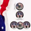 100 PCS AtSKnSK Challenge Coin Thank You for Your Service Coins for Veterans Appreciation Veteran's Day Gifts Bulk (Veteran Salute, Piece, 100) view 2