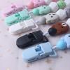 10-Pack Pacifier Clip Replacement Ends - BPA-Free Plastic Fasteners for DIY Baby Crafts, Sewing Bibs & Blankets Straps (3/4 Inch, 10 Color) view 2