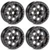 1.9 Inch Beadlock Wheels Rim with Adjustable Offset Ultra Lightweight Carbon Aluminum for 1/10 RC Rock Crawler Element RC Enduro Capra Dlux TGH Gspeed LCG Chassis Comp Builds (Type B) view 1