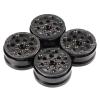 1.9 Inch Beadlock Wheels Rim with Adjustable Offset Ultra Lightweight Carbon Aluminum for 1/10 RC Rock Crawler Element RC Enduro Capra Dlux TGH Gspeed LCG Chassis Comp Builds (Type B) view 2