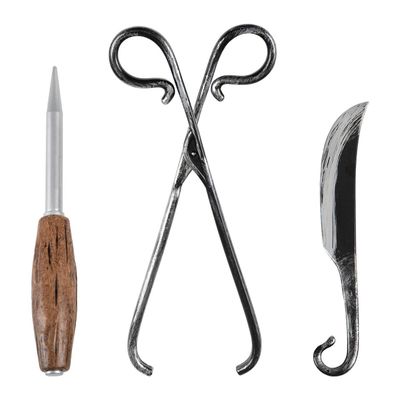 viving 225-159344 3-Piece Surgical Set Size 28 cm - 21 cm - 23 cm
