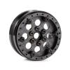 CobraCrawler Ultra Lightweight Carbon Aluminum 1.9 Beadlock Wheels Adjustable Offset for 1/10 RC Crawler SCX10 Capra TRX4 VS4-10 H10 Optic (B1) view 2