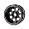 CobraCrawler Ultra Lightweight Carbon Aluminum 1.9 Beadlock Wheels Adjustable Offset for 1/10 RC Crawler SCX10 Capra TRX4 VS4-10 H10 Optic (B1) view 3