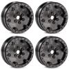 CobraCrawler Ultra Lightweight Carbon Aluminum 1.9 Beadlock Wheels Adjustable Offset for 1/10 RC Crawler SCX10 Capra TRX4 VS4-10 H10 Optic (C) view 1