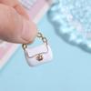 1/12 Simulated Miniature Handbag Mini Bag Model Ornaments, Fashion Mini Chain Bag Accessories Decoration Gift(Black) view 3