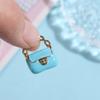 1/12 Simulated Miniature Handbag Mini Bag Model Ornaments, Fashion Mini Chain Bag Accessories Decoration Gift(Black) view 4