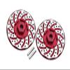 GPM Aluminum +2Mm Hex with Brake Disk with Silver Lining-4Pc Set for TRAXXAS 1/10 Rustler 4X4 Vxl-67076-4 view 1