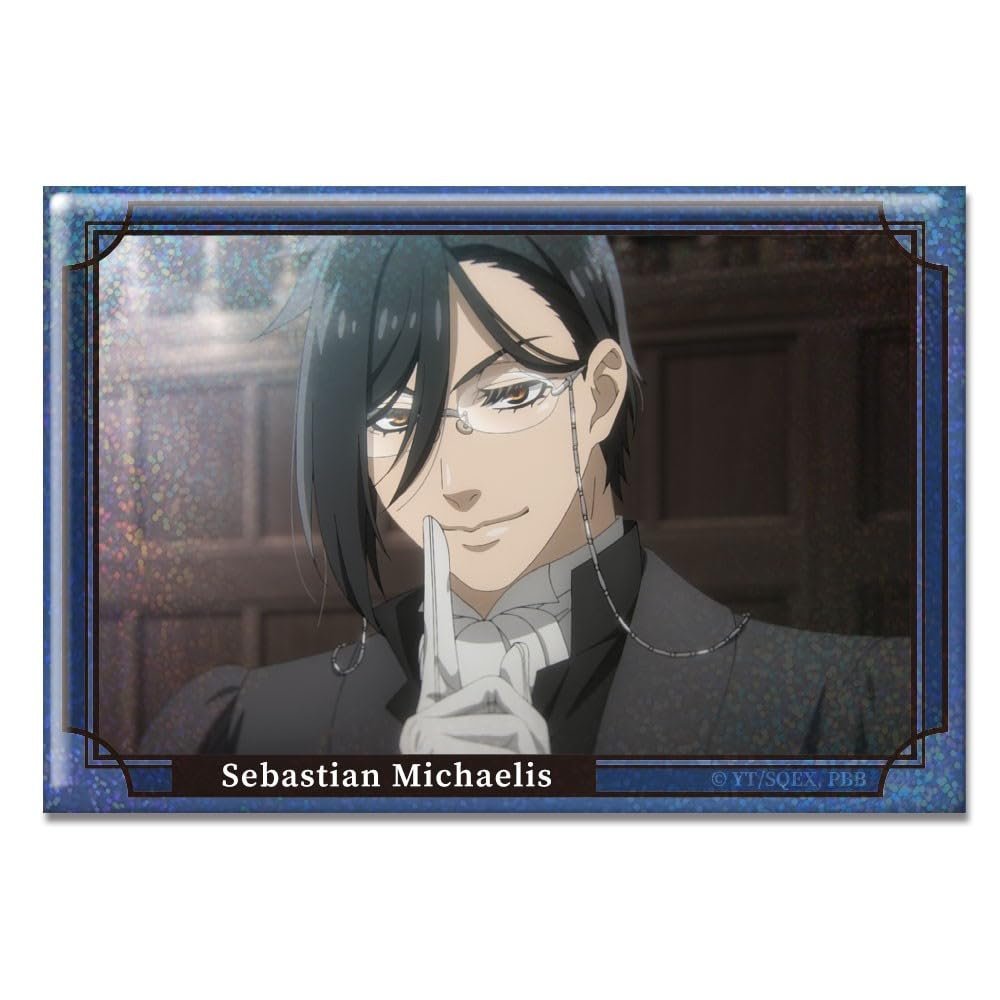 Black Butler - Boarding School - Hologram Can Badge Sebastian Michaelis A HBAN-K007-m01