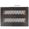Amagogo 12 Pieces Parking Lot Model Set 1/64 Scale Simulation Display Car Garage Diorama Layout Nonwoven Cloth PP Material Suitable for Desktop Play, Style C view 2