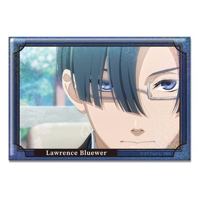 Black Butler - Boarding School - Hologram Can Badge Lawrence Breuer B HBAN-K007-m18