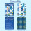 CANIFORTUNE 24 Players Happy Hanukkah Bingo Game Cards Menorah Bingo Game Hanukkah Party Games Hanukkah Gifts Party Favors Chanukah Party Decorations view 2