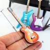 1 Pc Dollhouse Classical Guitar Pop Electric Guitar OB11 Mini Furniture Model (Brown) view 2