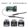 equlup RC Receiver, Plastic 2.4GHz Receiver Black 6CH Receiver FS IA6B RC Receiver IA6B PPM for FS I6X FS I6S I8 RC Transmitter view 3