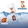 105PCS Woodland Animals Stickers Thanksgiving Stickers Forest Ananias Party Favors Supplies Woodland Baby Shower Decorations Cute Animal Stickers Fox Bear Vinyl Fall Stickers for Water Bottles view 4
