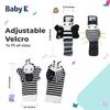 BABY K Rattle Socks & Wrist Rattles and Hand Rattle (Set E+ Flower) - Newborn Toys for Baby Boy or Girl - Brain Development Infant Toys - Hand and Foot Rattles Suitable for 0-3, 3-6, 6-12 Month Babies view 3