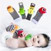 BABY K Foot Finder Socks & Wrist Rattles (Set L) - Newborn Toys for Baby Boy or Girl - Brain Development Infant Toys - Hand and Foot Rattles Suitable for 0-3, 3-6, 6-12 Months Babies view 1