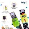 BABY K Foot Finder Socks & Wrist Rattles (Set L) - Newborn Toys for Baby Boy or Girl - Brain Development Infant Toys - Hand and Foot Rattles Suitable for 0-3, 3-6, 6-12 Months Babies view 3