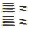 Zeyoking 2 Sets Main Blade, Tail Rotor for RC ERA C159 C187 C186 RC Helicopter (Black Yellow) view 1