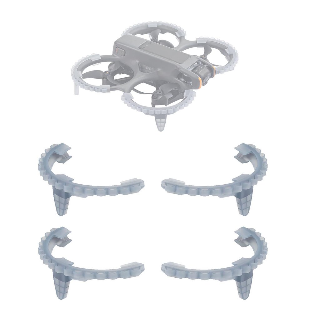 Drone Landing Gear Propeller Guard Protector for DJI AVATA 2 Drone Protective Tripod Anti-Collision Shockproof Prop Height Enhancement Bumper Guards Accessories