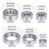 21PCS Metal Ball Bearings Kit for 1/18 RC Crawler Car 1/10 Slash 4x4 4WD Replacement Parts DIY view 2