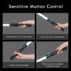 XenoSaber 2 Pack Light Sabers, 2 in 1 Smooth Swing Motion Control Light Saber, 16 Sound Fonts Infinite Color Changing APP Control, Rechargeable Double-Bladed Dueling for Adults view 3
