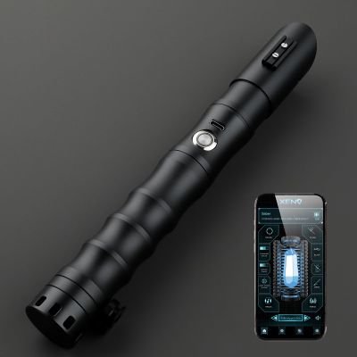 XRGB 3.0 Motion Control Light Saber, Sensitive Smooth Swing Light Saber Supprot Heavy Dueling, Infinite Color Changing, 16 Sound Fonts, Metal Hilt for Adults