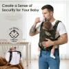 Baby Carrier for Dad (7-30lbs)-Military Stylish Infant Holder Carriers Newborn to Toddler, Men Baby Carrier with Windproof Cap, One Size Fits All, Camouflage view 2